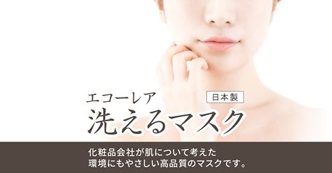 エコーレア洗えるマスク